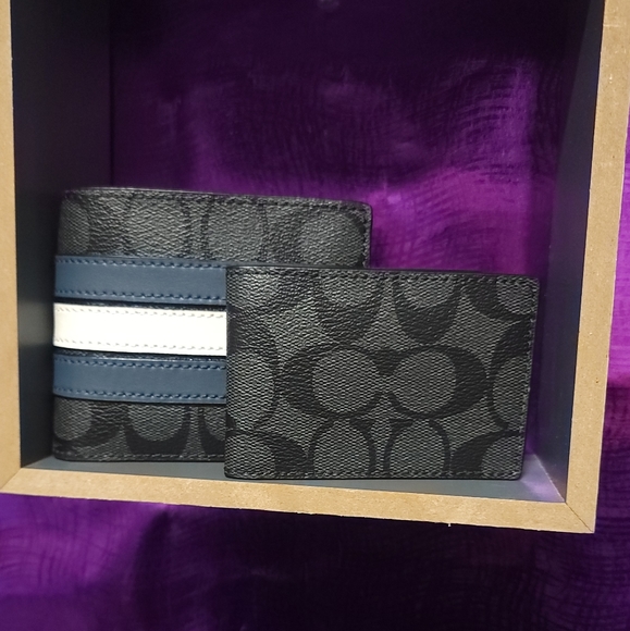 COACH Mens Wallet - Picture 4 of 8